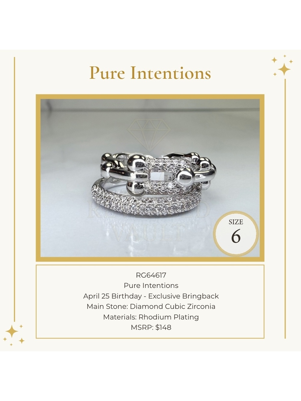 Pure Intentions - Size 6 - OG
